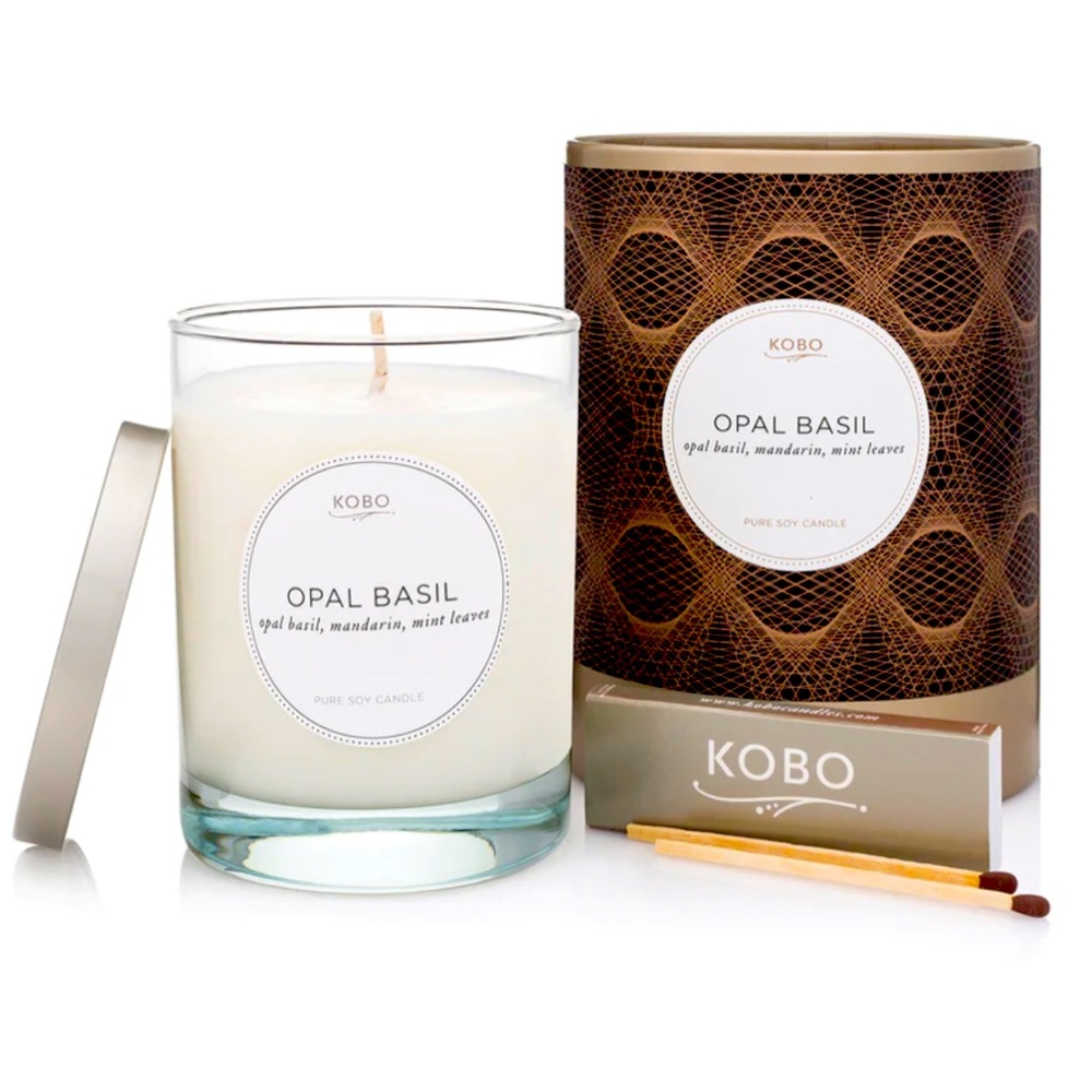 KOBO  - Opal  Basil Soy  Candle